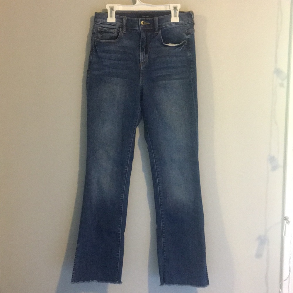 Forever 21 cropped flare jeans